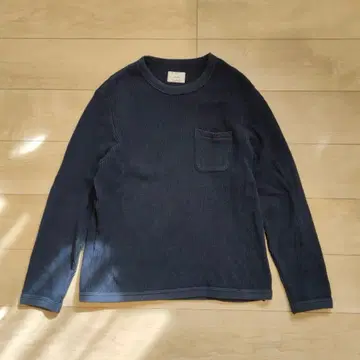 EVCON WAFFLE CREW 에비콘 와플 티셔츠 네이비 2