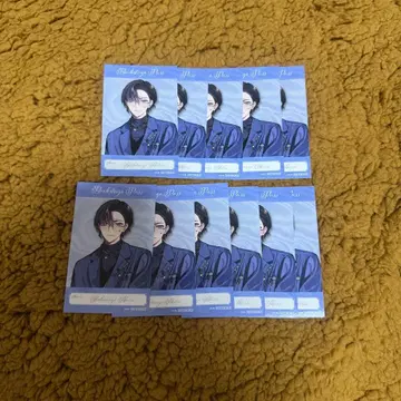 VOLTACTION 앨범 특전 미니 사진 사계절 나기 아키라 11장