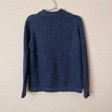 Ouur 블루 모헤어 니트
