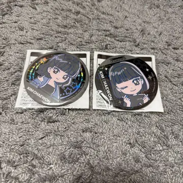 르세라핌 채원 캔 배지