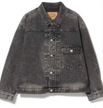 그레이 데님 자켓