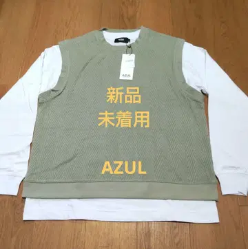 메가 메루카리 축제 파격 할인 서비스 AZUL 그린 상의 앙상블