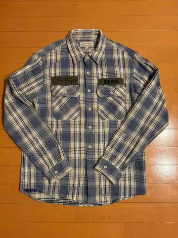 [ 무료배송 ] USARMY AVIREX 헤비 플란넬 셔츠