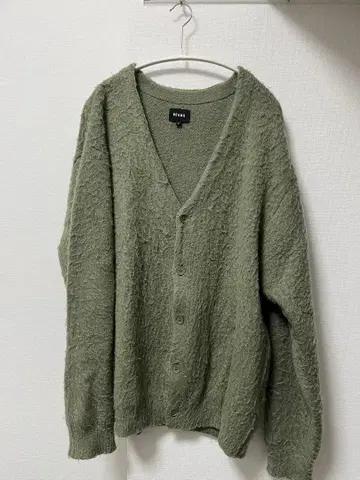 BEAMS 모헤어 가디건