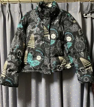 개성있는 봄버 패딩 자켓 시착만 한 상품 XL y2k