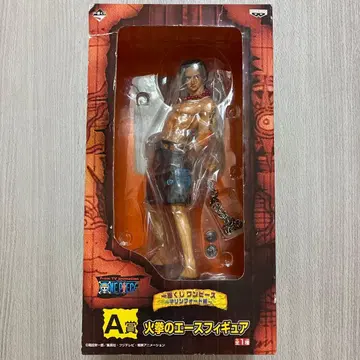 원피스 제일복권 마린포드 편 A상 불주먹 에이스 피규어