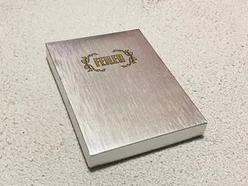 FEILER 꽃무늬 손수건 블랙