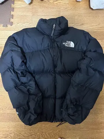 700fill THE NORTH FACE 블랙 다운 자켓