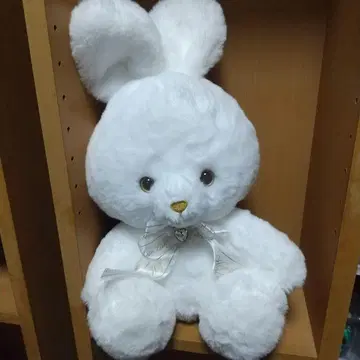 Twinkle White Hugs 토끼 봉제 인형