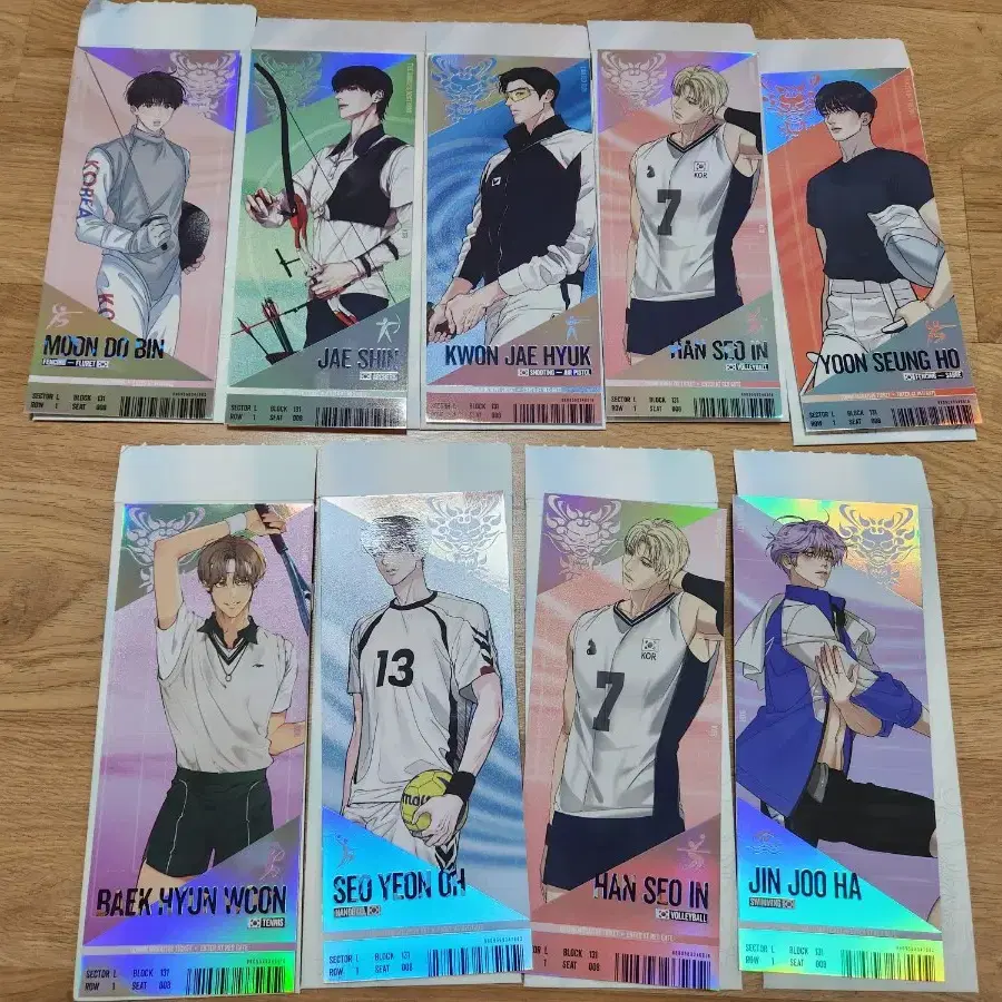 Team Resin Match Ticket Hyangui Gyeonggye Gwiyagok Limited Run Yahuacheop Cloud Jo Gae Sonyeon