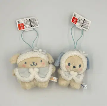 산리오 Babyblue Angel 마스코트 폼폼푸딩 포차코