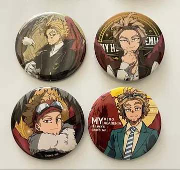 나의 히어로 아카데미아 히로아카 JF 점페스 십걸 캔뱃지 호크스