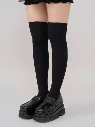 다리치 Darich DD 로고 니하이 삭스 블랙