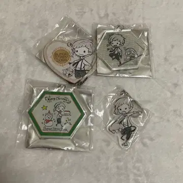 문호 스트레이독스 나카지마 아츠시 그래프아트 키링 세트