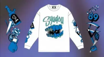 syudou 아가무샤라 [컨셉] T셔츠 화이트 L사이즈