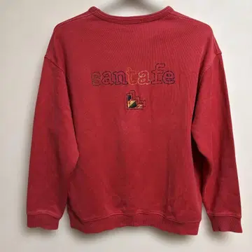 santa fe 산타페 52 면 100% 디자인 트레이닝복 레드