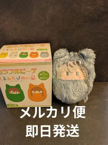 컬러풀 피치 [히로] 랩핑 봉제 인형 마스코트 키링