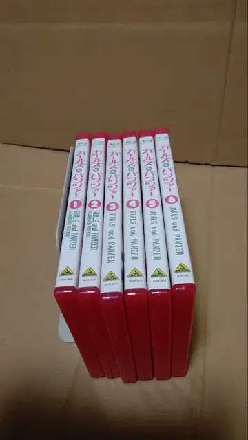 걸즈 & 판처 Blu-ray 전 6권 세트