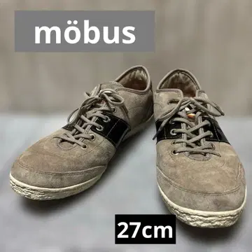 뫼버스 모브스 스웨이드 스니커즈 그레이 남성용 27cm