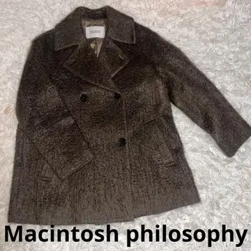 매킨토시 모헤어 재킷 코트 38 M