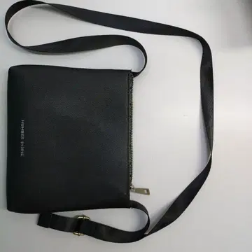 넘버 (N)INE 블랙 가죽 사코슈