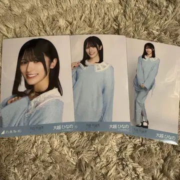 노기자카46 브로마이드 카라 부착 코디 오오코시 히나노 컴프