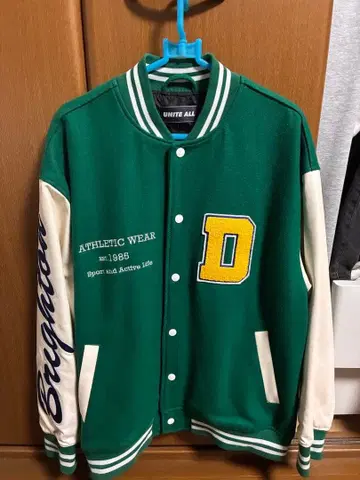 UNITE ALL 바시티 자켓