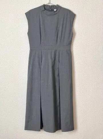 Ebonyivory 그레이 슬리브리스 롱 원피스