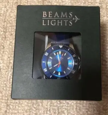 ANA 기내 판매 한정품 BEAMS LIGHTS 아날로그 시계