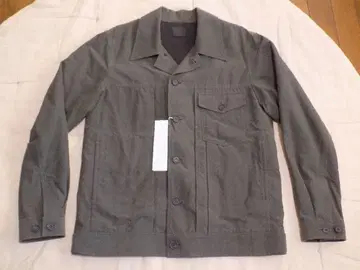 새상품 택 포함 야마우치 파일 스웨이드 자켓 블루종 자켓 남성용