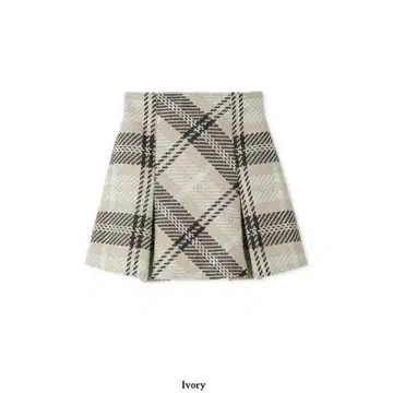 2024 AW SNIDEL 스나이델 로빙 체크 미니 스커트