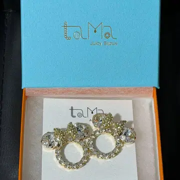 taMa 미니 크리스탈 귀걸이