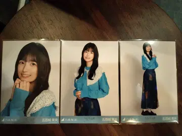 이오키 마오 카라 부착 코디 브로마이드 컴프