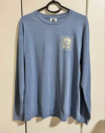 ROKKAN 고양이 눈 롱 슬리브 T셔츠