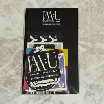 나카지마 켄토 I AM:U 스티커 팬클럽 한정판