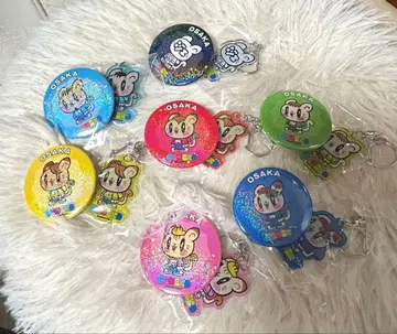 GENERATIONS 제 고양이 캔뱃지 아크릴 키링 7색 세트 오사카