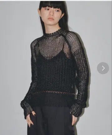 TODAYFUL 테이프 얀 크로셰 니트