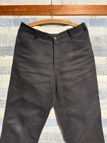 80s 블랙 프리스코 팬츠 BEN DAVIS 프리스코 블랙