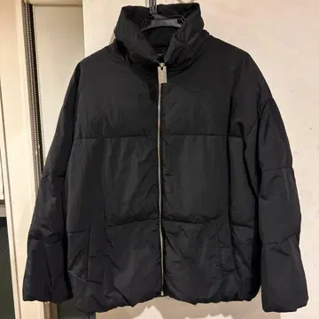 ADRER 블랙 다운 자켓