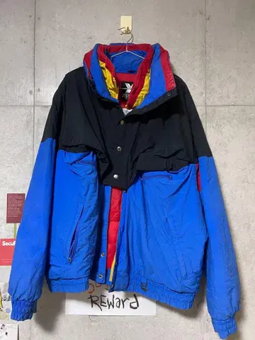 XSTARS 멀티 컬러 나일론 자켓