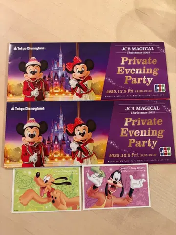 디즈니 JCB 매지컬 크리스마스 2025 2매