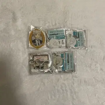 문호 스트레이독스 난자타운 나카지마 아츠시 아크릴 키링 세트