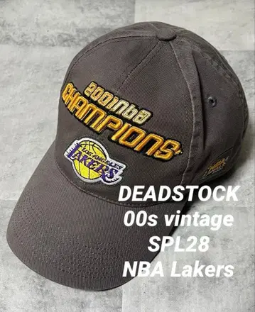 미사용 새상품 택 없음 빈티지 00s NBA SPL28 캡 레이커스