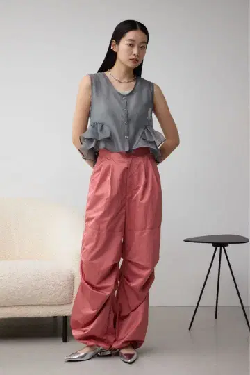 파라슈트 팬츠 AZUL by moussy