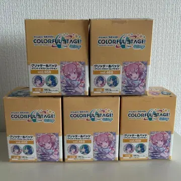 프로세카 글리터 캔뱃지 46B 5BOX