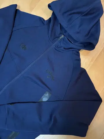 Callaway 캘러웨이 집업 후드티 후드 부착 네이비 L