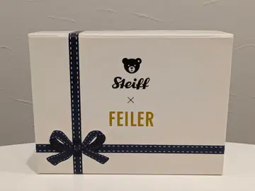 슈타이프 페이러 테디베어 손수건 키링 키링 세트