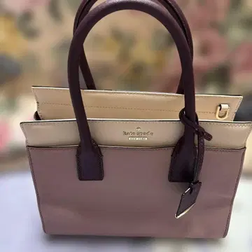 미사용품 kate spade 2층 구조 핸드백 2way