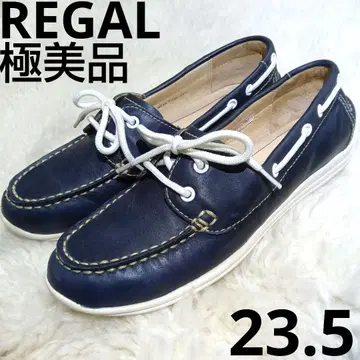 컨디션 최상 [ REGAL 리갈 ] 데크 슈즈 드라이빙 슈즈 네이비