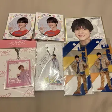 오니시 후가 아크링 키링, 캔뱃지, 색지